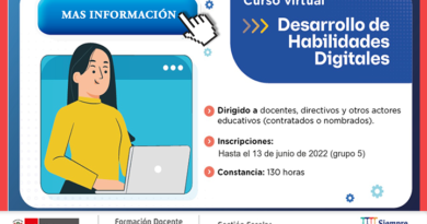 PerúEduca | Curso virtual Desarrollo de Habilidades Digitales