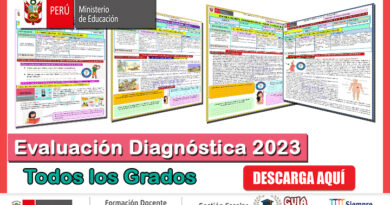 Evaluación Diagnóstica 2023 [Todos los Grados]