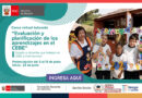 Curso virtual "Evaluación y planificación de los aprendizajes en el CEBE"