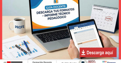 Descarga los Formatos del Informe Técnico Pedagógico (Editables en Word)