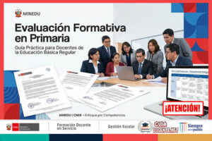 Evaluación formativa en Educación Básica Regular: Guía práctica para docentes de Primaria