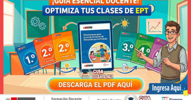 Orientaciones para el Uso de Textos de EPT (Educación para el Trabajo) 1.° a 5.° Secundaria [MINEDU]